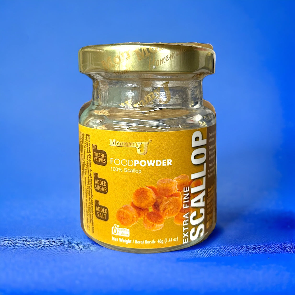 Mommy J Organic Food Scallop Powder (Extra fine) 40g