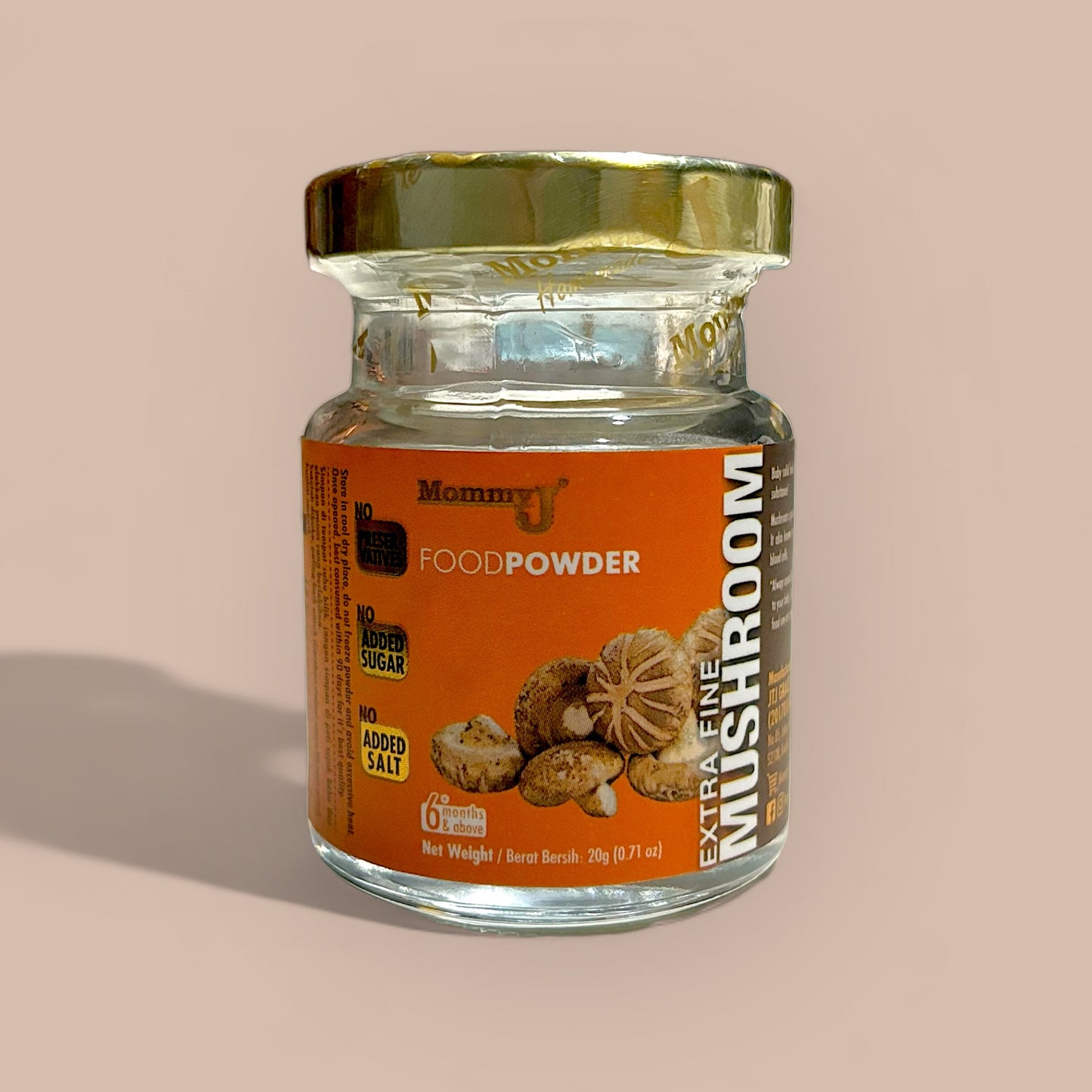 Mommy J Organic Mushroom Powder (Extra fine) 40g