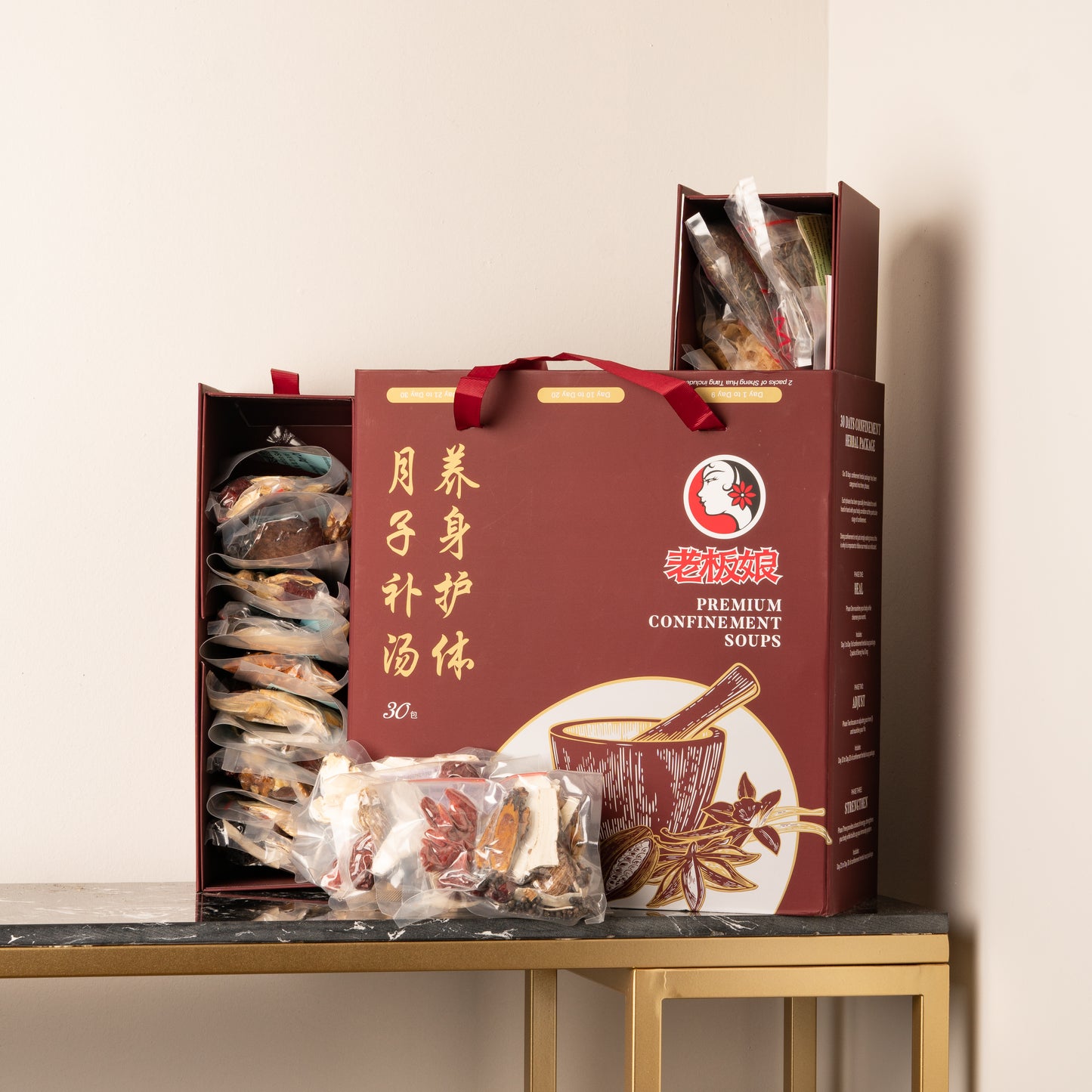 30-Days Confinement Herbal Soup Package