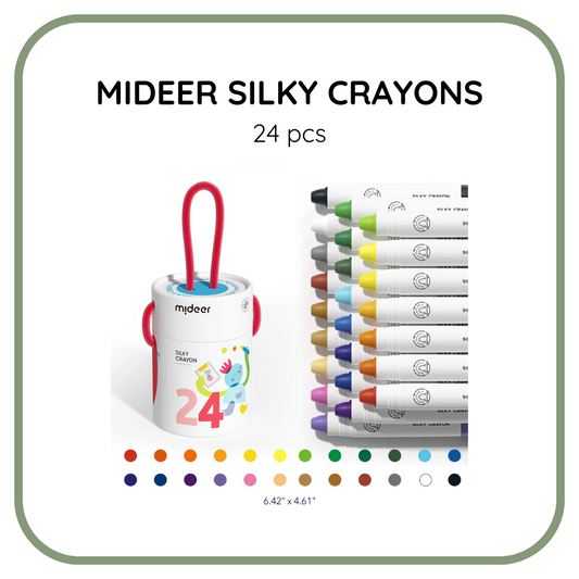 (MIN. $149 SPEND) MIDEER SILKY CRAYONS