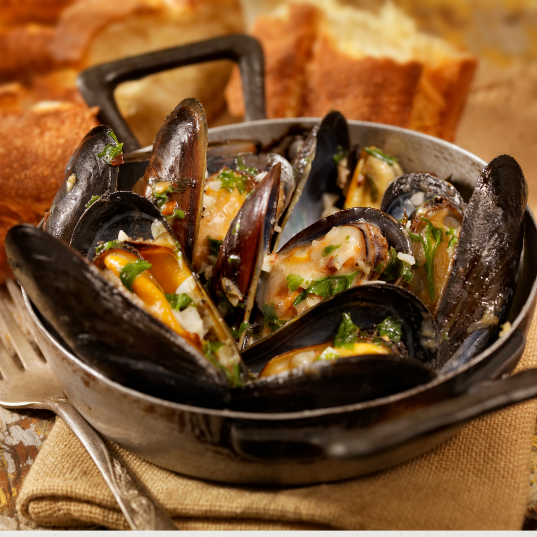 Fresh Blue Mussels