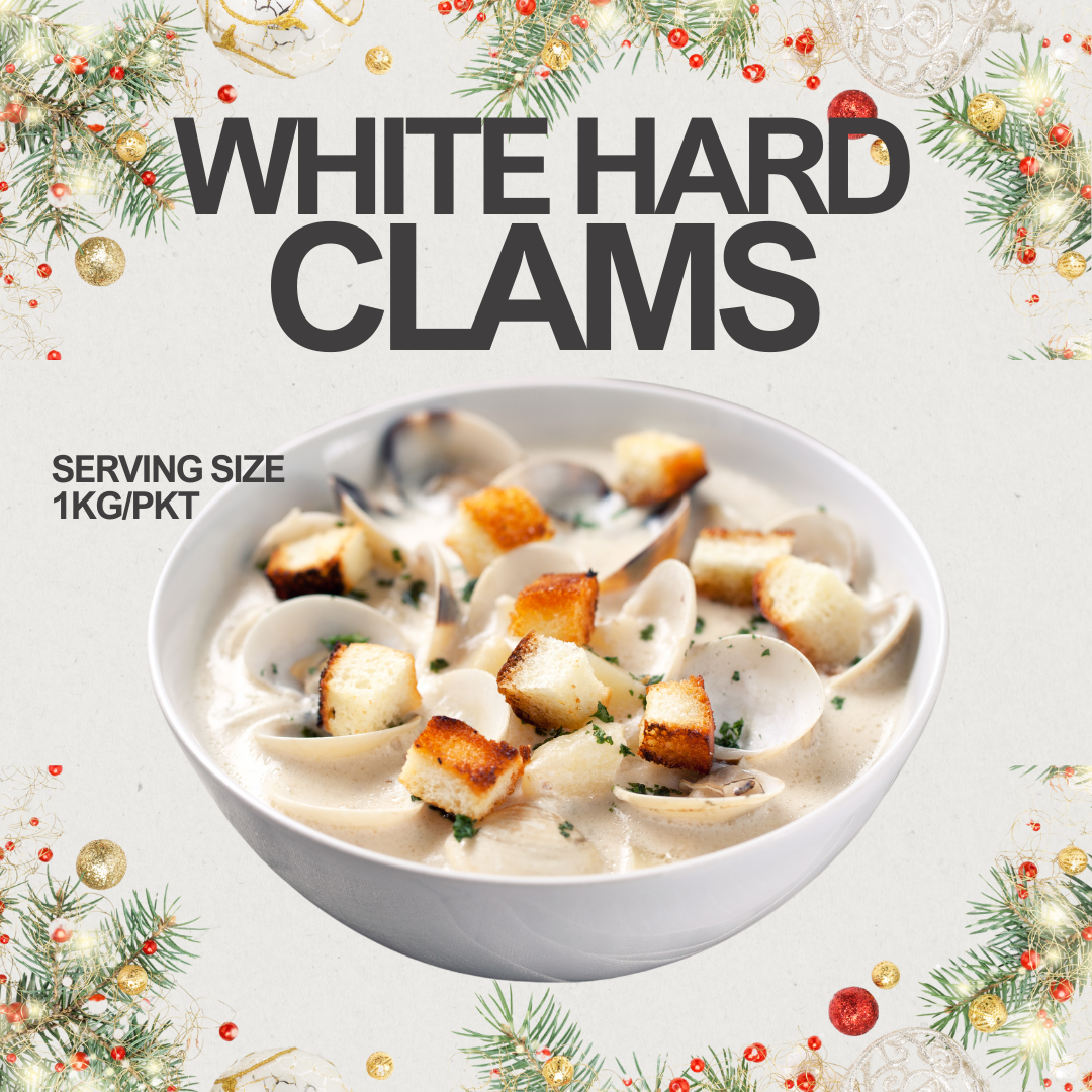 White Hard Clams (1kg)