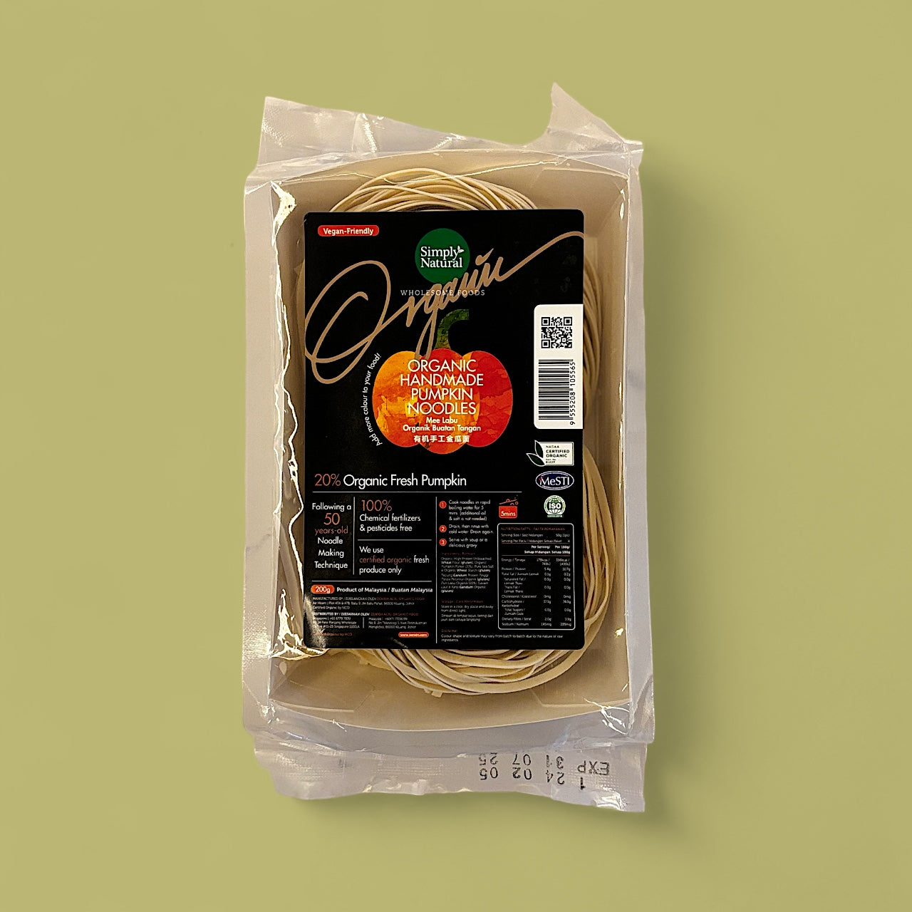 Simply Natural Organic Handmade Noodles 200g (5 flavors)