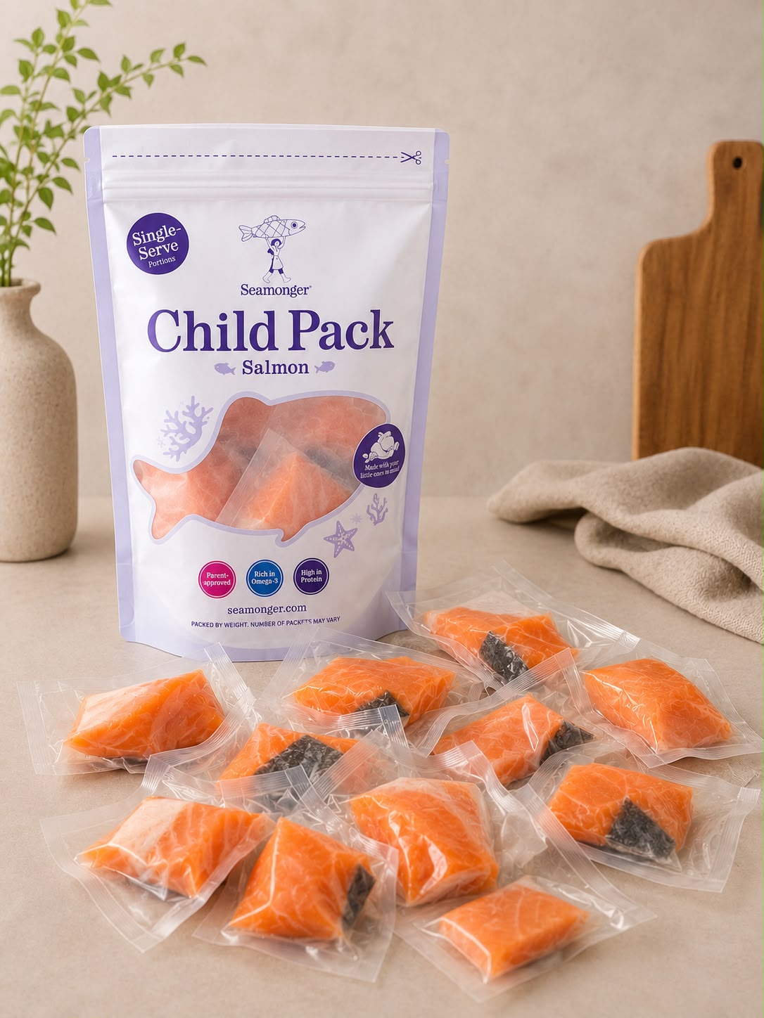 Salmon Trout Child Pack (500g)